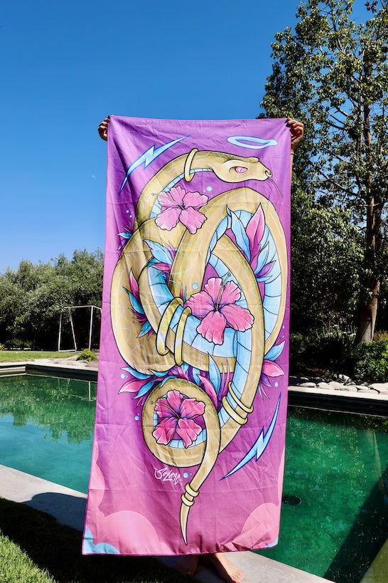 Toalla Floral boa by Solrac