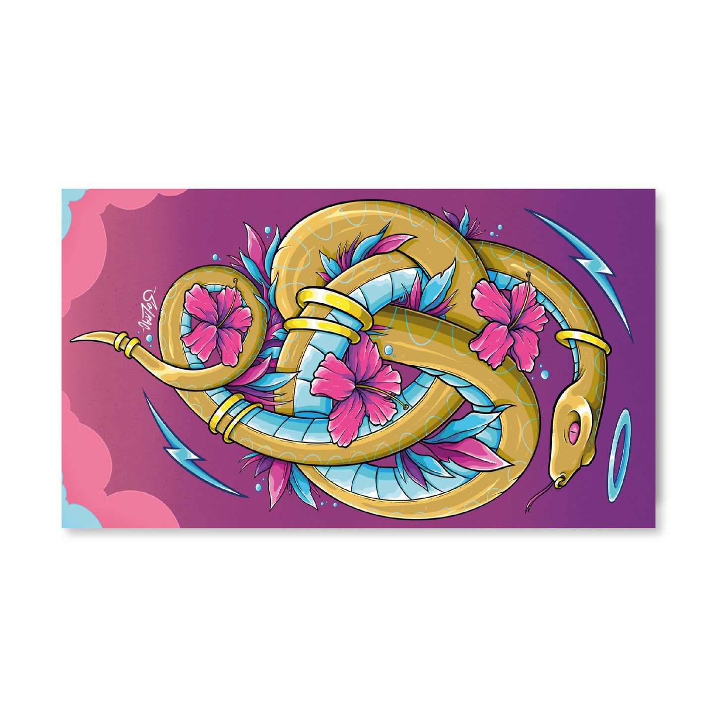 Toalla deportiva Floral boa By Solrac